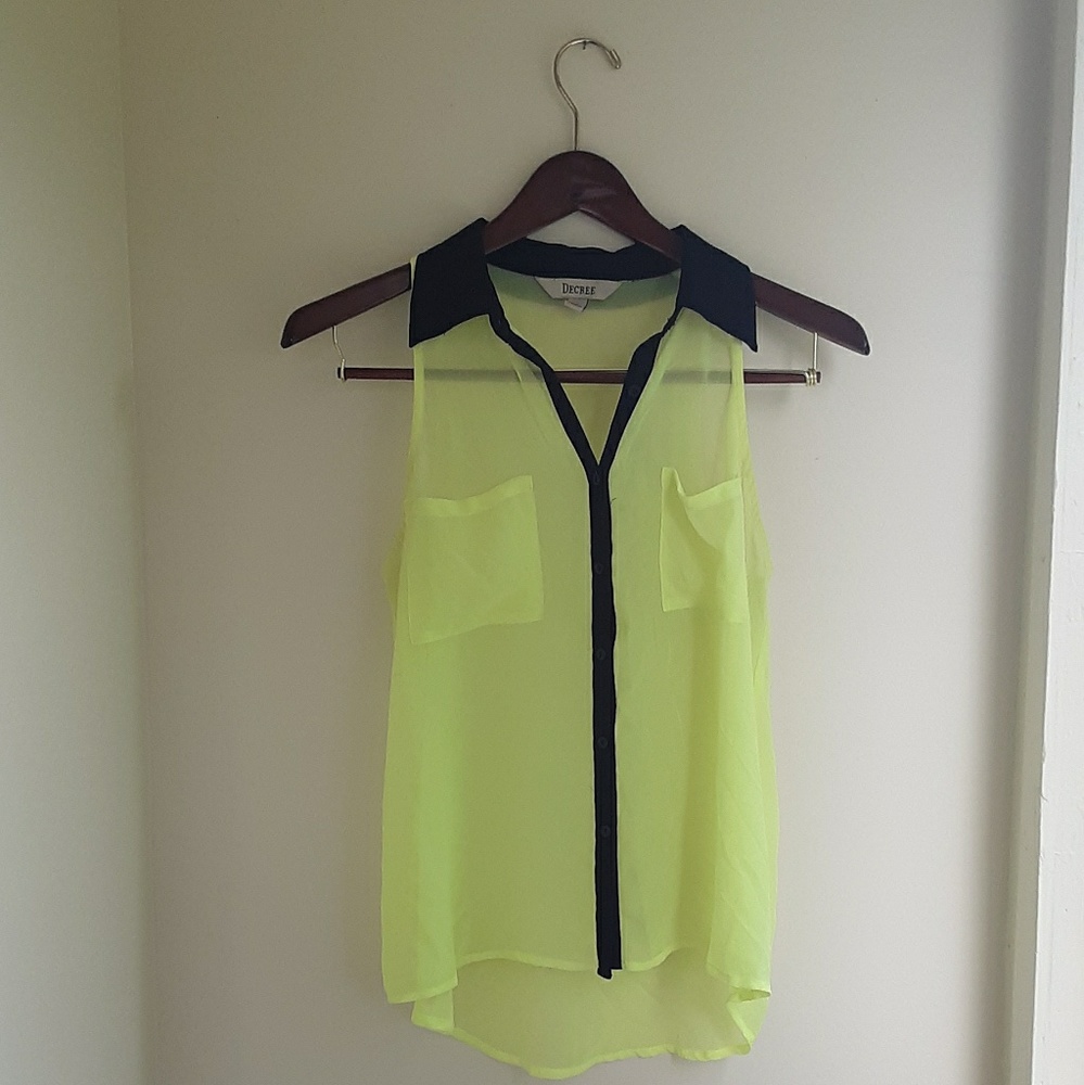 Decree | Sexy See Through Blouse